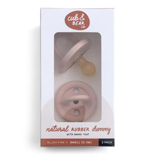 Blush Natural Rubber Soother