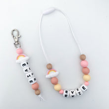 Personalised Kids Necklace + Matching Bag Tag Set